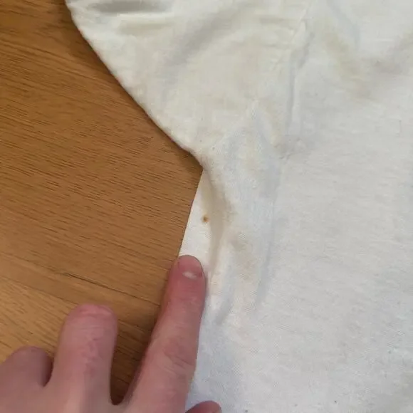 Vintage 70's Kennedy Space Center Florida USA White Ringer Tee Shirt Sz Large - Picture 6 of 9